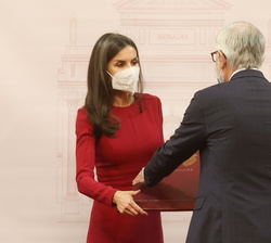 Su Majestad la Reina entrega el Premio “Luis Carandell” de periodismo en la categoría Territorialidad a Joaquín Anastasio
