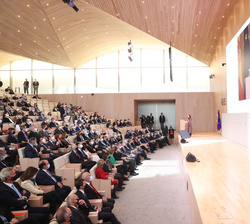 Vista general del auditorio del Campus IESE