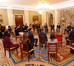 Audiencia de Su Majestad el Rey a la XXI promoción del Cuerpo Superior de Interventores y Auditores del Estado