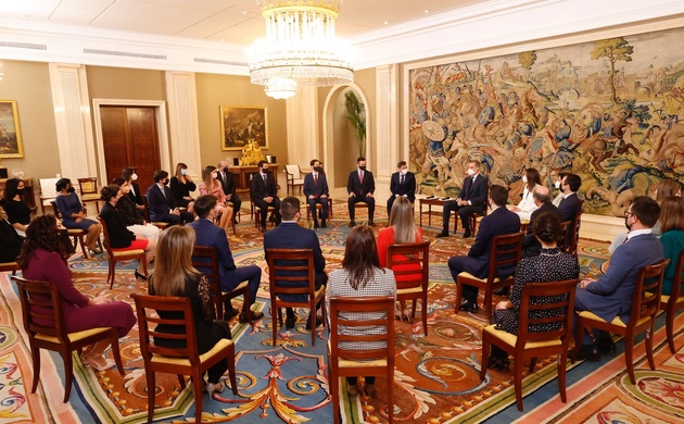 Audiencia de Su Majestad el Rey a la XXI promoción del Cuerpo Superior de Interventores y Auditores del Estado