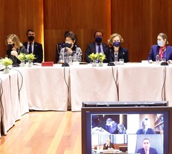La Reina Doña Sofía preside la reunión del Patronato de la Escuela Superior de Música