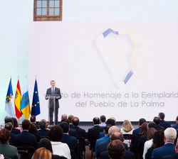 Don Felipe durante su intervención