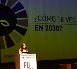 Intervención de Doña Letizia