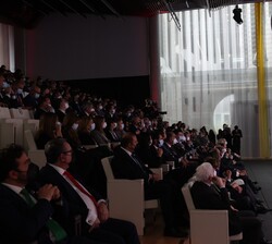 Su Majestad el Rey dirige unas palabras con motivo de la 5ª edición del Premio Nacional Pyme del Año