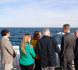 Explican a Su Majestad el Rey el proyecto de dinamización de la actividad náutica y recuperación del fondo marino