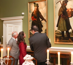 Su Majestad la Reina junto al Príncipe de Gales visita la colección “Zurbarán: Las doce tribus de Israel: Jacob y sus hijos”