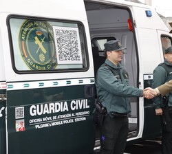 Desarrolo del recorrido de Su Majestad el Rey