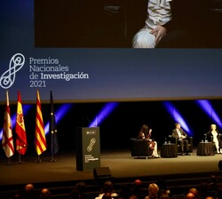 Vista durante el desarrollo de la mesa redonda