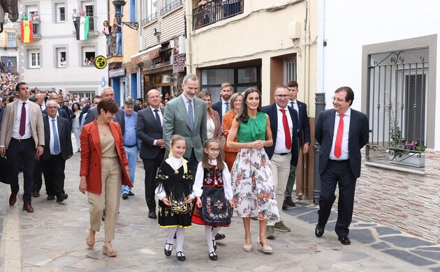 Los Reyes en las calles de Pinofranqueado