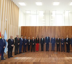 Su Majestad el Rey recibió en audiencia a los presidentes de los Tribunales Superiores de Justicia, con motivo de la inauguración de la nueva Ciudad d