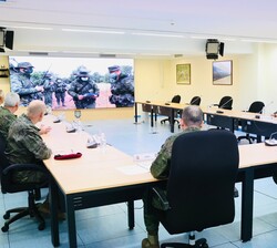 Presentación de la organización y funcionamiento del Cuartel General Terrestre de Alta Disponibilidad (CGTAD)