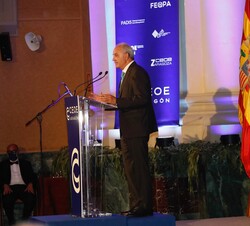 Intervención del presidente de CEOE Aragón