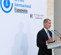 Palabras de Su Majestad el Rey en la Cena Institucional del III Foro Económico Internacional Expansión