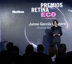 El director de Retina, Jaime García Cantero presenta las cinco categorías de los Premios Retina Eco