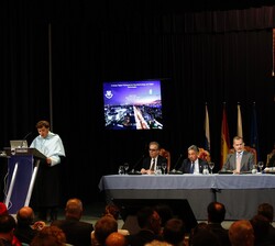 Intervención del rector magnífico de la Universidad Internacional Menéndez Pelayo