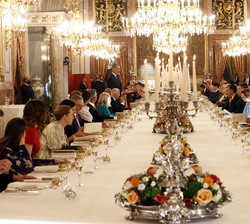 Su Majestad el Rey durante su intervención