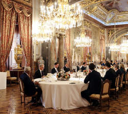 Vista general del Comedor de Gala