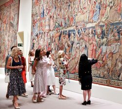 Visita a las salas de Tapices del Palacio Real de La Granja de San Ildefonso