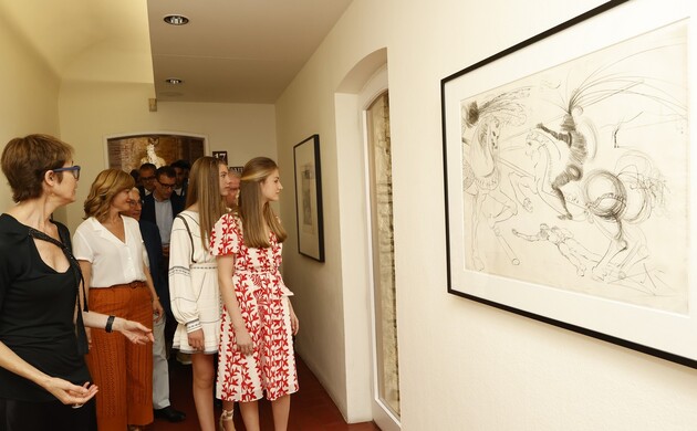 Recoorido por el Museo Dalí de Doña Leonor y Doña Sofía