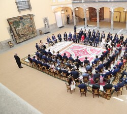 Audiencia de S.M. el Rey a las últimas Promociones del Cuerpo de Ingenieros de Caminos, Canales y Puertos del Estado