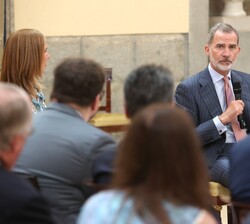 Don Felipe se dirige a los alumnos de la Universidad de Georgetown