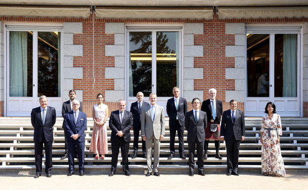 Su Majestad el Rey recibe al Comité de Dirección de la Asociación de Cerveceros de España