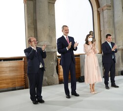 Su Majestad la Reina entrega el Premio Nacional de Literatura, en su modalidad Literatura Dramática a Guillem Clua por "Justicia"