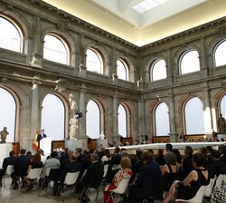 Vista general durante la intervención de Su Majestad el Rey