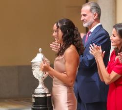 Alba Vázquez, nadadora y ganadora del Premio Princesa Leonor, a la deportista menor de 18 años más destacada por su progresión