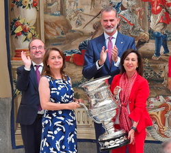 El Consejo Superior de Deporte Militar, ganador del Premio Copa Stadium, a la entidad que ha destacado por promocionar y fomentar el deporte