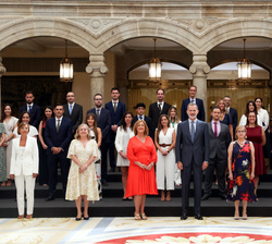 Su Majestad el Rey recibe en audiencia a las últimas promociones de los Cuerpos y Escalas de la Secretaría de Estado de Función Pública