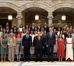 Su Majestad el Rey recibe en audiencia a la XLIV promoción del Cuerpo de Letrados de la Administración de Justicia