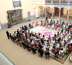 Su Majestad el Rey recibe en audiencia a la XLIV promoción del Cuerpo de Letrados de la Administración de Justicia