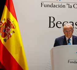 Intervención del presidente de la Fundación Bancaria "La Caixa", Isidro Fainé