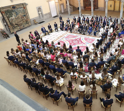 Su Majestad el Rey recibe en audiencia a las últimas promociones del Cuerpo Superior de Inspectores de Hacienda del Estado