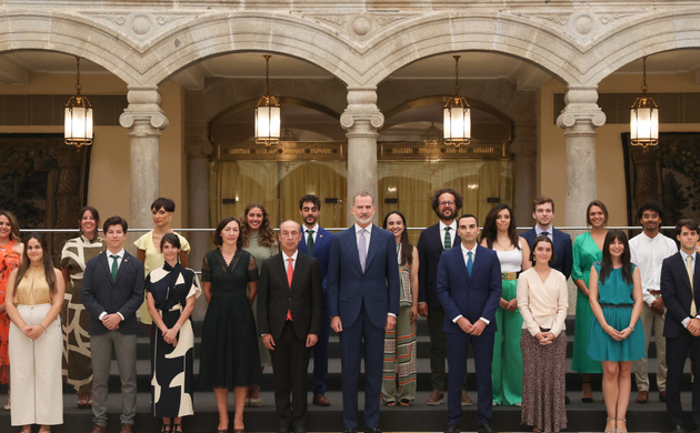 Su Majestad el Rey recibe en audiencia a la última promoción del Cuerpo Nacional Veterinario