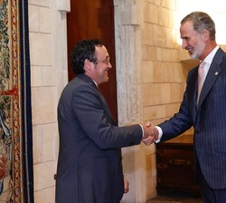 Su Majestad el Rey felicita al Fiscal General del Estado por su nombramiento