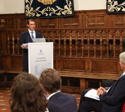 Rafael Nadal agradece el galardón recibido ante Su Majestad el Rey