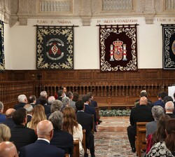 El Rey durante su intervención