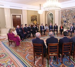 Desarrollo de la audiencia de Su Majestad el Rey a la Junta Directiva de la Asociación Española para la Calidad
