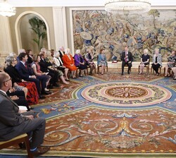 Audiencia de Su Majestad el Rey a una delegación de la Mount Vernon Ladies’ Association