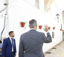 Don Felipe en el callejón de las Monjas