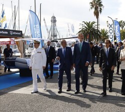 El Rey en el Moll de la Fusta