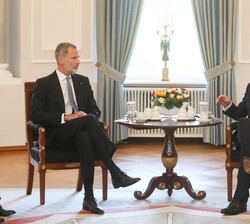Encuentro de Su Majestad el Rey con Su Excelencia el presidente de la República Federal de Alemania