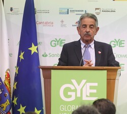 Intervención del presidente de la Comunidad Autónoma de Cantabria, Miguel Ángel Revilla