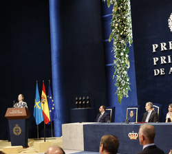 Intervención de Su Alteza Real la Princesa de Asturias