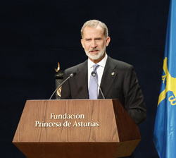 Intervención de Su Majestad el Rey en la entrega de los Premios Princesa de Asturias 2022