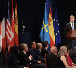 Intervención de Su Majestad el Rey en la ceremonia de entrega de los Premios Princesa de Asturias 2022