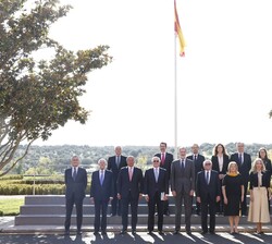 Don Felipe con el Comité Organizador del II Congreso Nacional de la Sociedad Civil