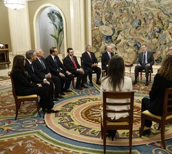 Audiencia de Su Majestad el Rey al Comité Organizador del II Congreso Nacional de la Sociedad Civil